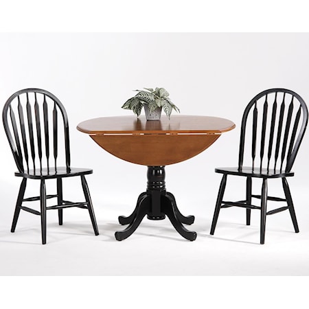 Drop Leaf Table w/ Side Chairs