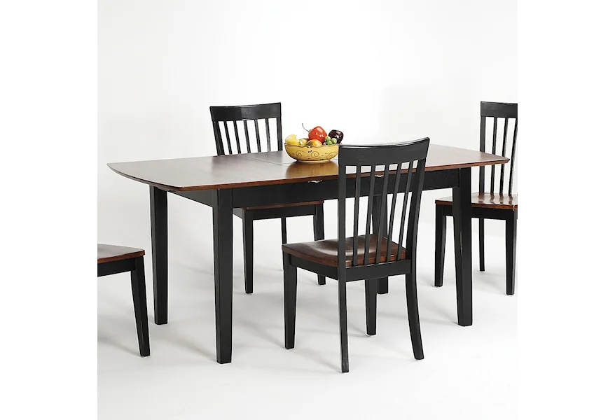 Newbury and Kensington Contemporary Dining Sets Dining Table by Amesbury Chair at Dinette Depot