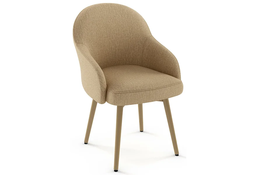 Boudoir Weston Swivel Chair by Amisco at Esprit Decor Home Furnishings