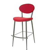 30" Bar Height Opus Non-Swivel Stool