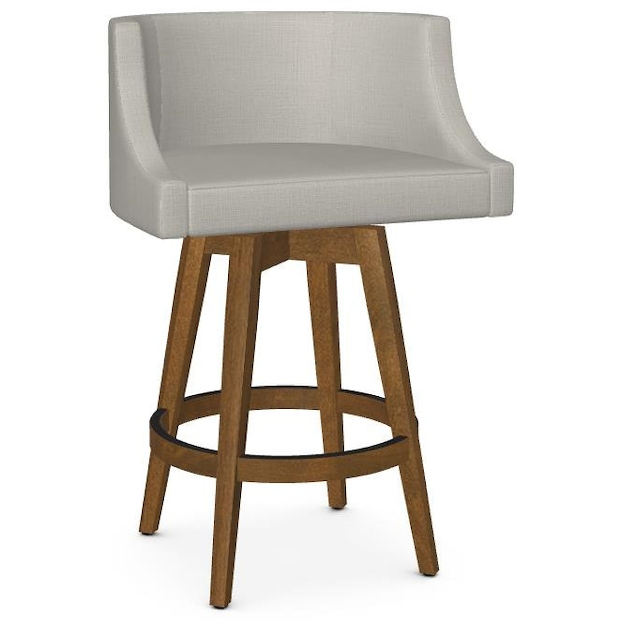 Amisco Boudoir 26" Wayne Swivel Stool