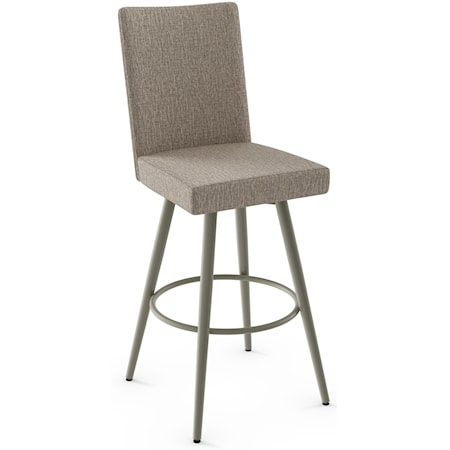 Customizable Webber Swivel Bar Stool