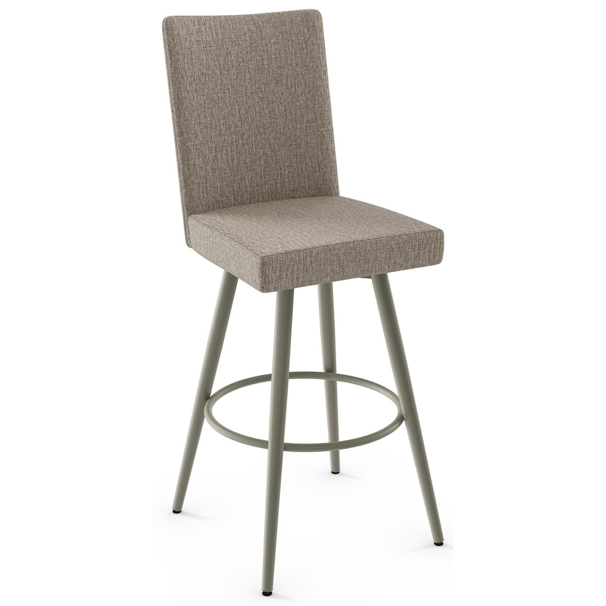 Amisco Boudoir Webber Swivel Bar Stool