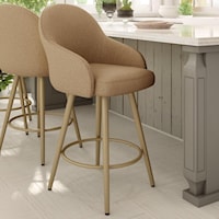 Customizable 26" Weston Swivel Counter Stool