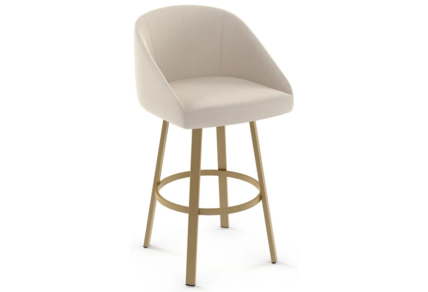 Boudoir 26" Wembley Counter Swivel Stool by Amisco at Esprit Decor Home Furnishings