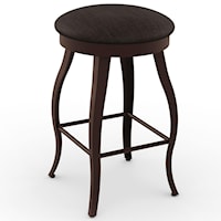26" Counter Height Pearl Swivel Stool