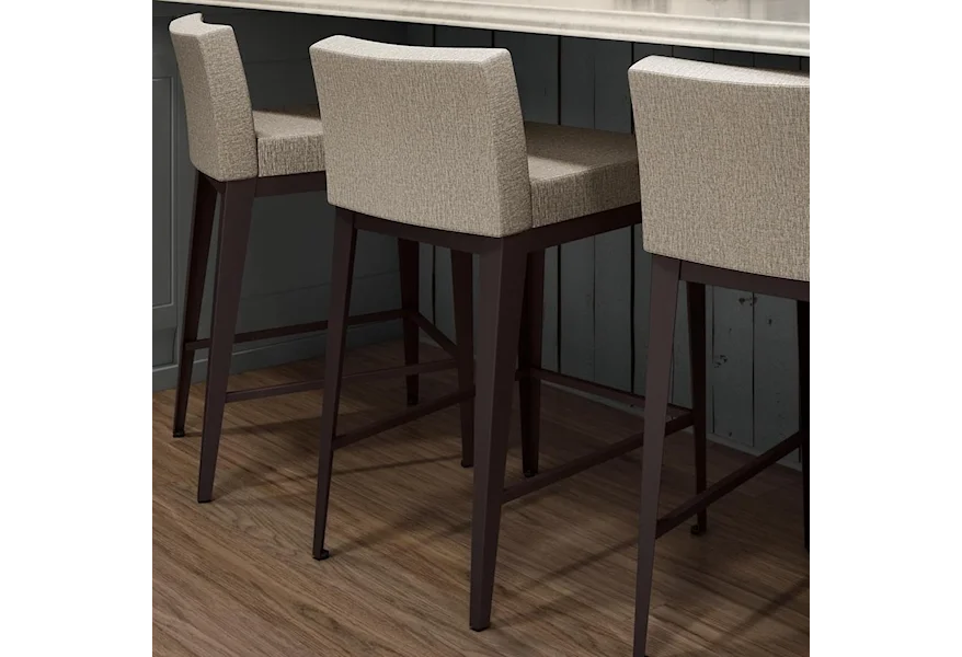 Boudoir Counter Height Ethan Stool by Amisco at Esprit Decor Home Furnishings
