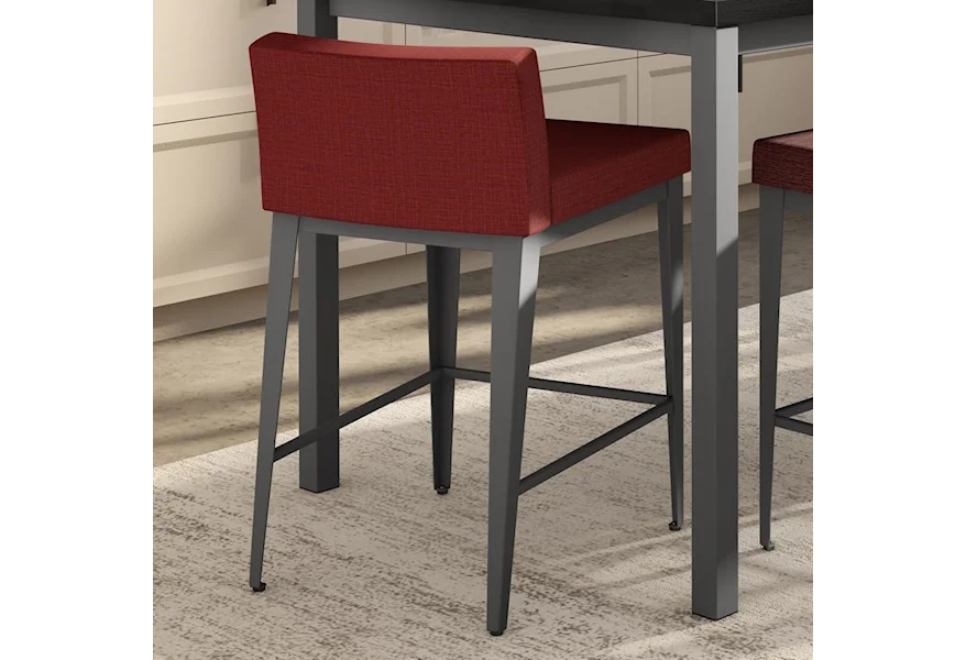 Boudoir 26" Ethan Plus Counter Stool by Amisco at Esprit Decor Home Furnishings