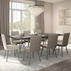 Amisco Boudoir 9-Piece Belleville Extendable Table Set