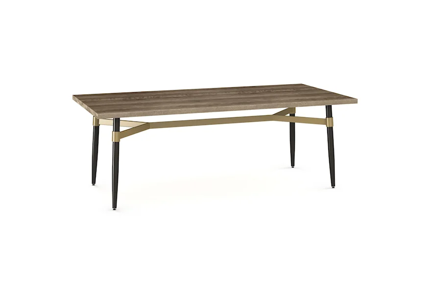 Boudoir Link Dining Table by Amisco at A1 Furniture & Mattress