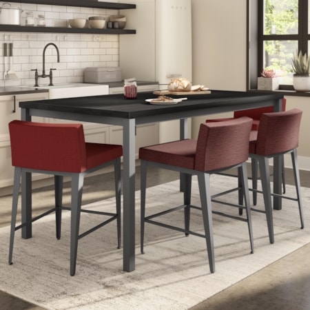 5-Piece Bennington Counter Table Set