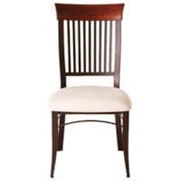 Customizable Annabelle Chair with Solid Wood Accent