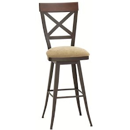 26&quot; Kyle Swivel Counter Stool 
