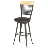 Customizable 26" Annabelle Swivel Counter Stool