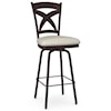 Amisco Countryside 26" Marcus Swivel Counter Stool