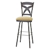 Amisco Countryside 30" Marcus Swivel Bar Stool