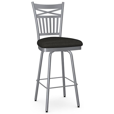 26" Garden Swivel Counter Stool