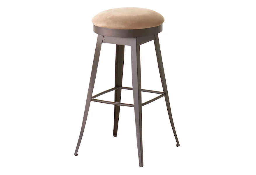 Countryside 34" Grace Spectator Height Swivel Stool by Amisco at Esprit Decor Home Furnishings