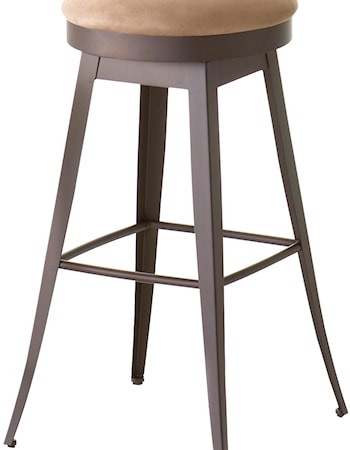 34" Grace Spectator Height Swivel Stool