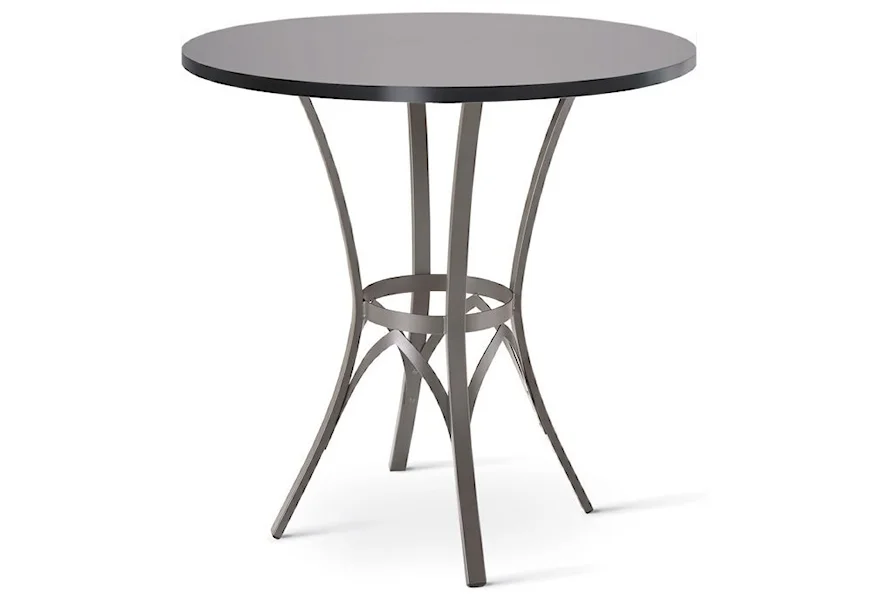 Countryside Kai Bar Table with Wood Top by Amisco at Esprit Decor Home Furnishings