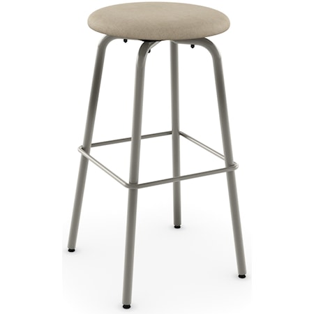 30" Button Swivel Bar Stool