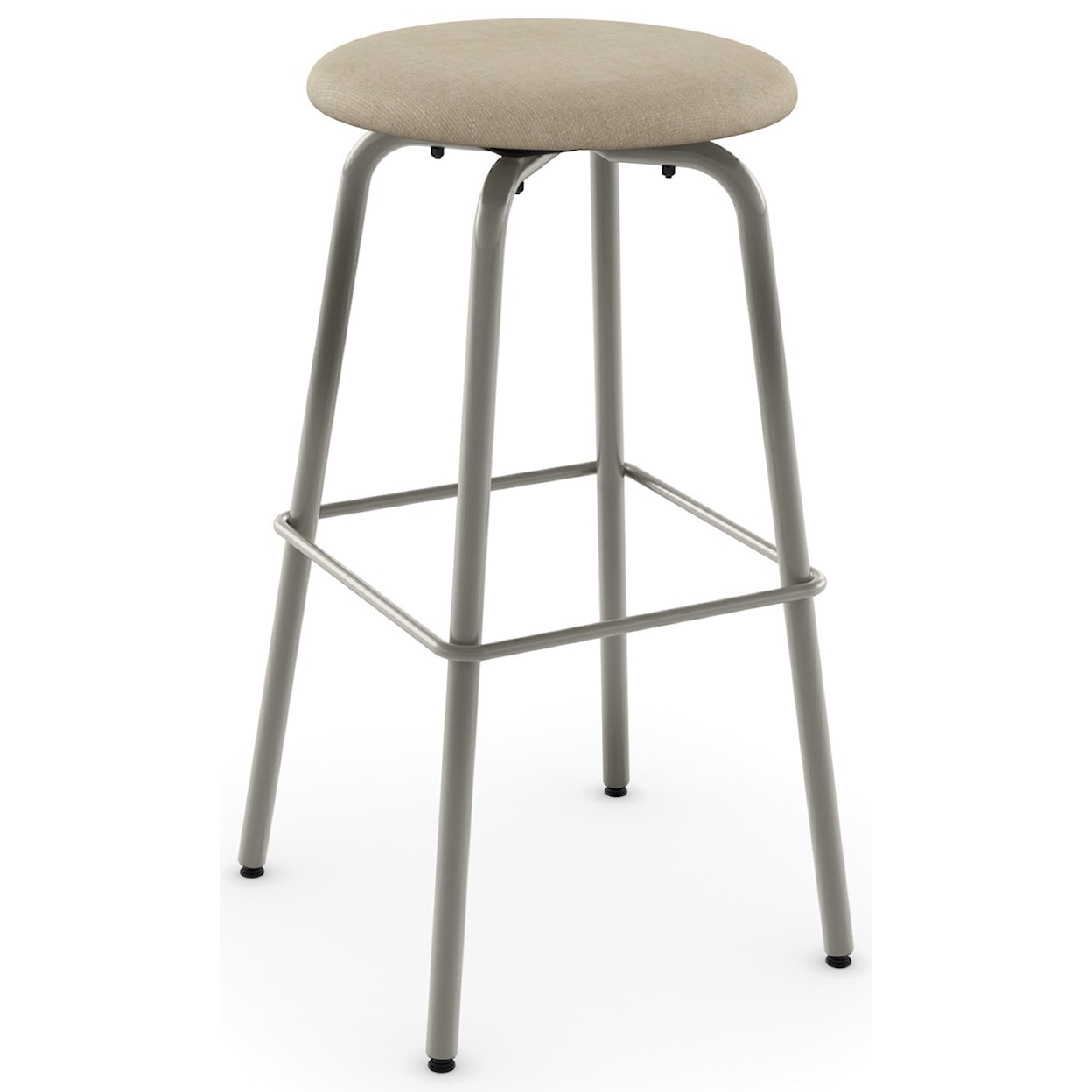 Amisco Eco 34" Button Spectator Height Swivel Stool