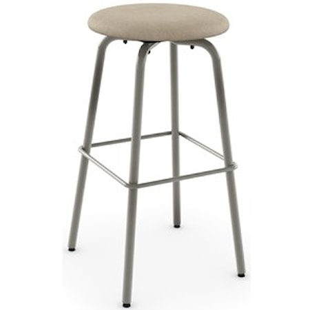 26&quot; Button Swivel Counter Stool