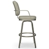 Amisco Farmhouse Customizable Swivel Bar Stool