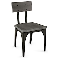 Architect Chair with Wood Seat
