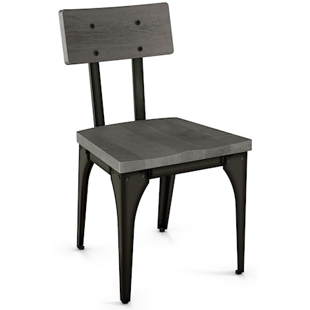 Architect Chair with Wood Seat