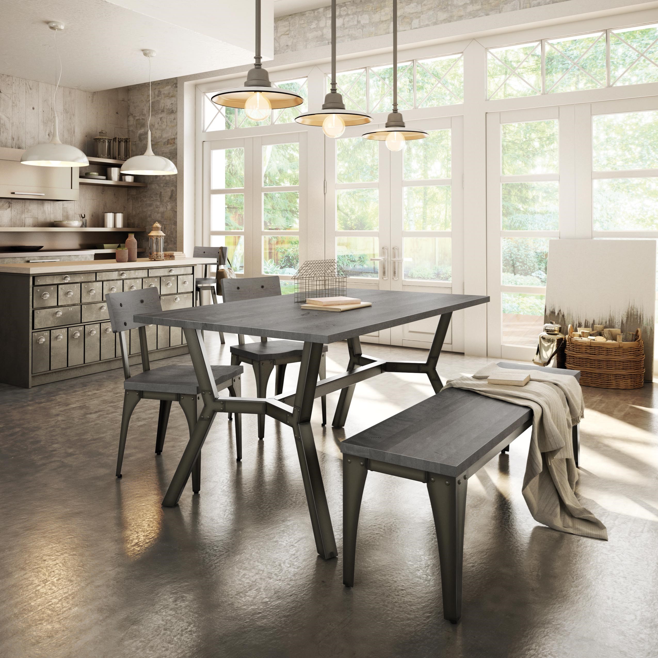 Architect Chair with Wood Seat