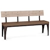 Amisco Industrial Architect Bench with Cushion Seat
