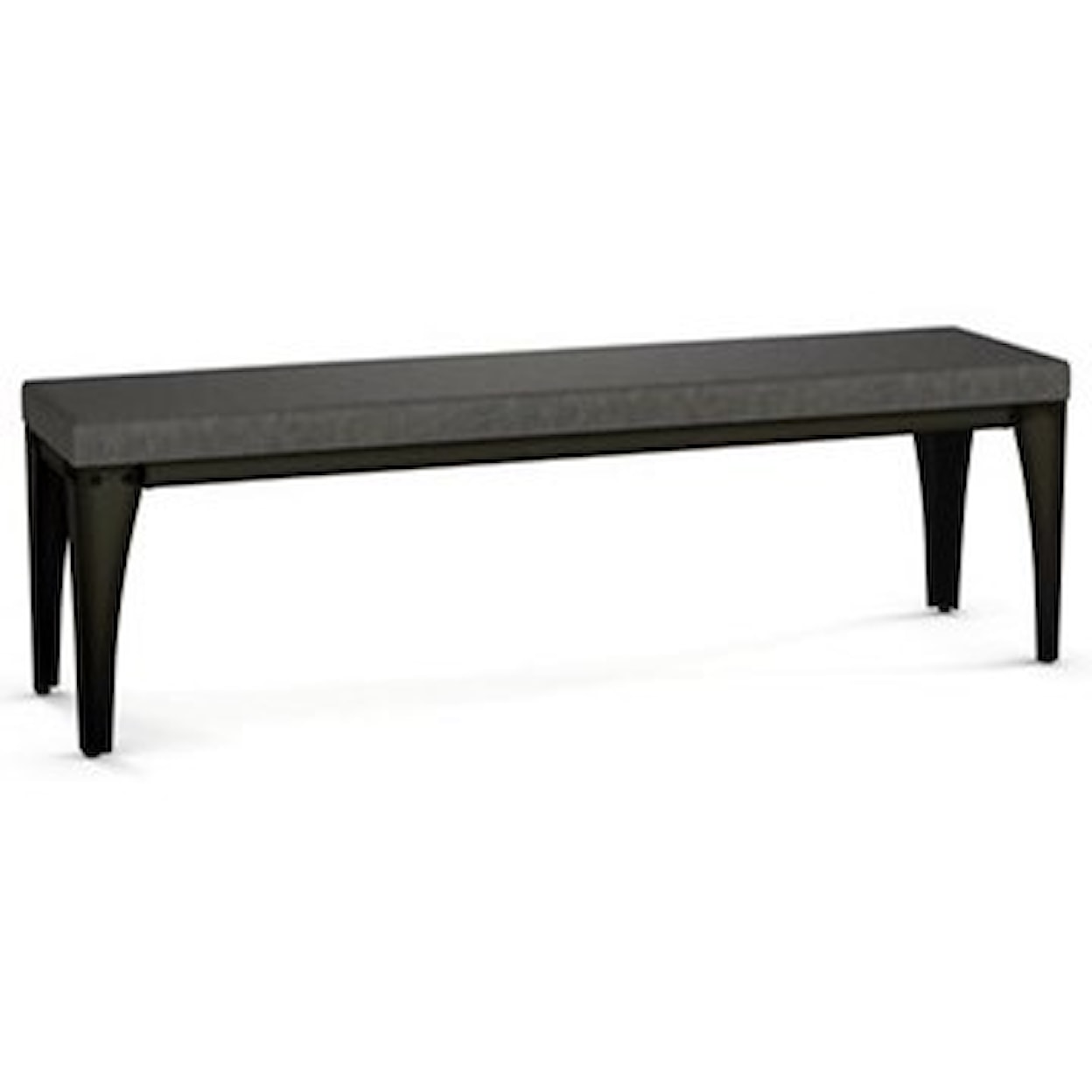 Amisco Industrial Upright Dining Bench