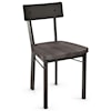 Amisco Industrial Lauren Chair with Wood Seat