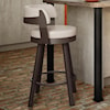 Amisco Industrial 26" Russell Swivel Stool