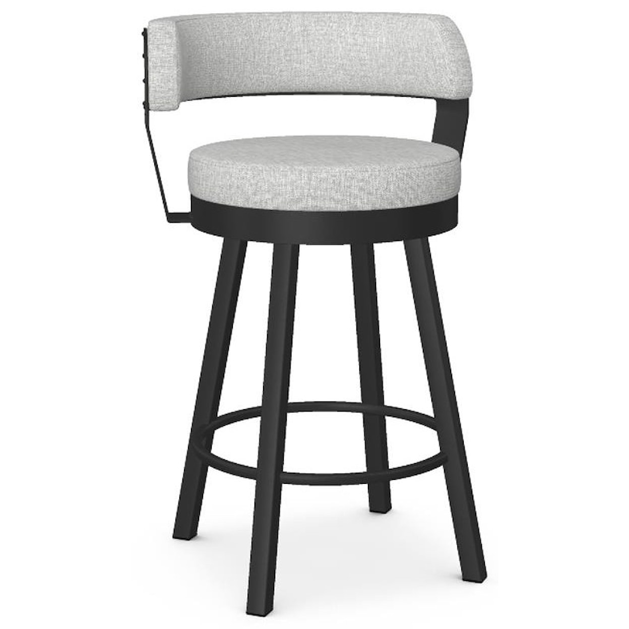 Amisco Industrial 26" Russell Swivel Stool
