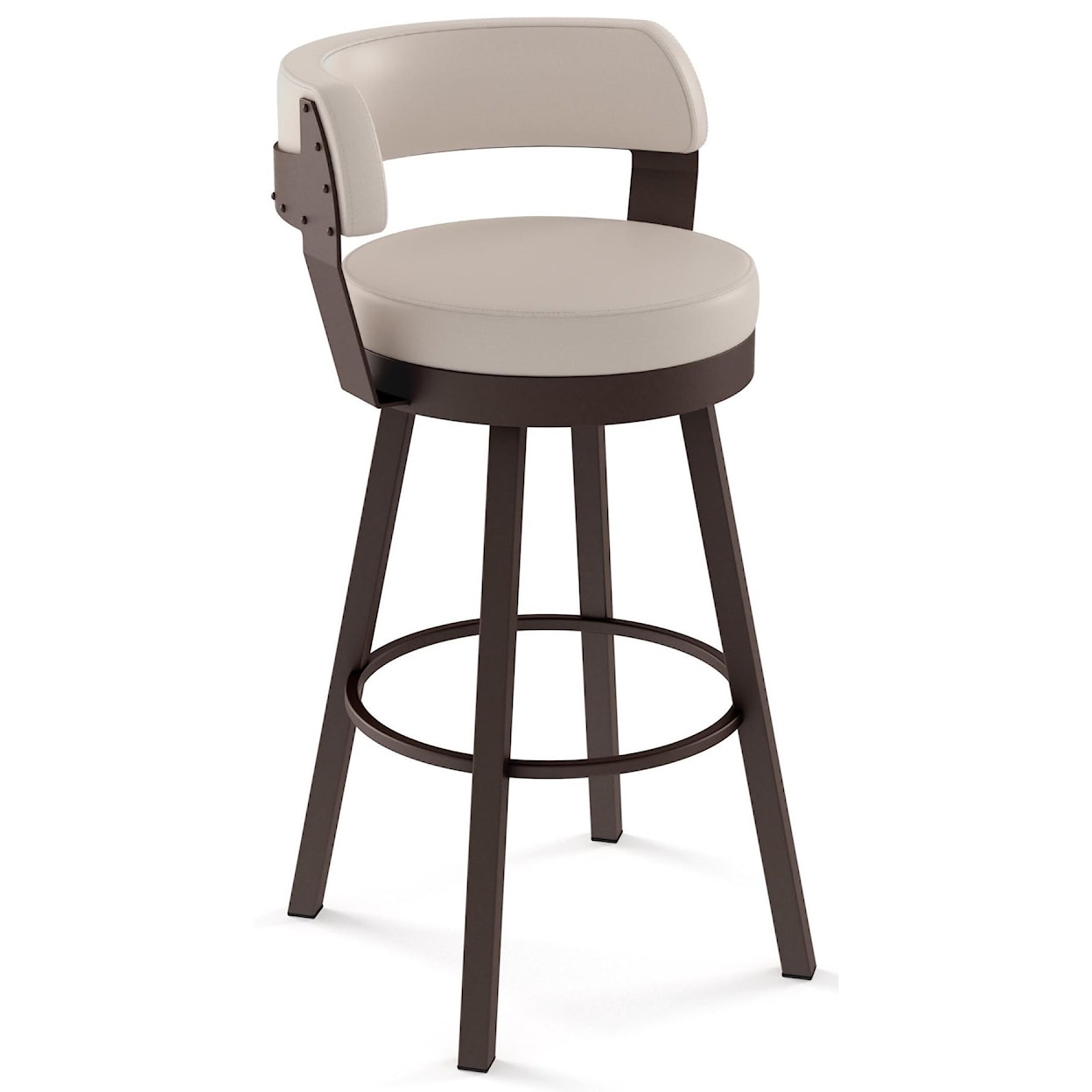 Amisco Industrial 30" Russell Swivel Stool