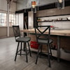 Amisco Industrial 26 Inch Kent Bar Stool