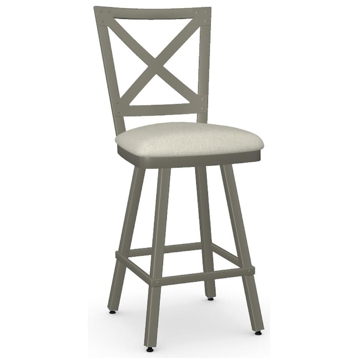 Amisco Industrial 26 Inch Kent Bar Stool