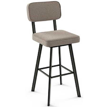 Brixton Swivel Stool, Bar Height