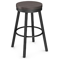 34" Connor Spectator Height Swivel Stool