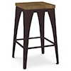 Amisco Industrial Customizable Upright Counter Stool