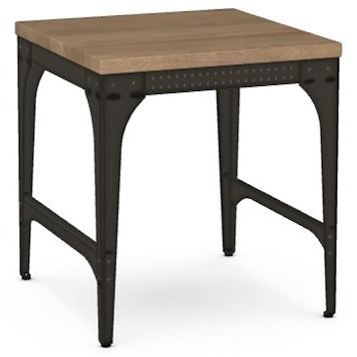 Amisco Industrial Elwood End Table
