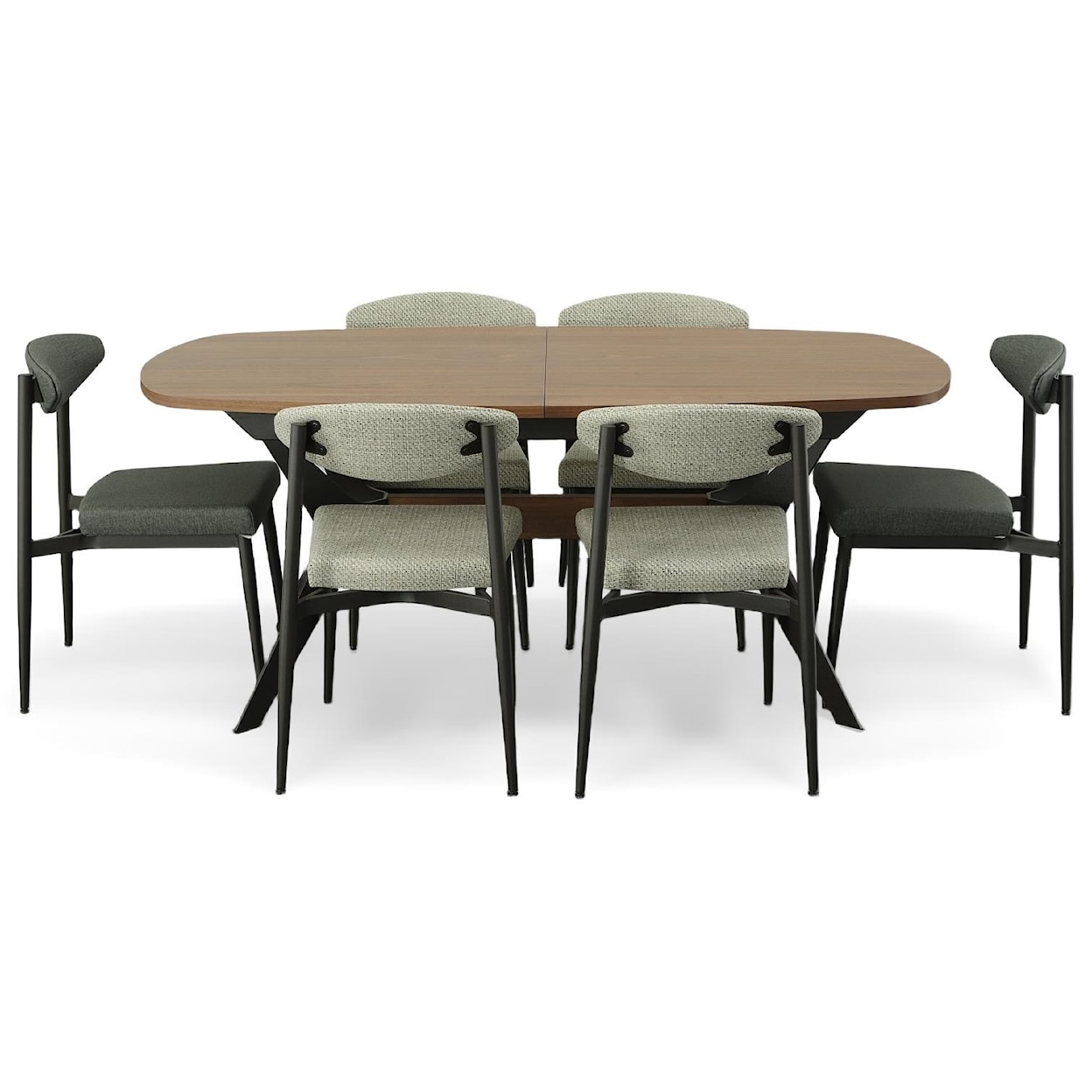 Amisco Industrial 7 PC Dining Group
