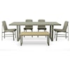 Amisco Industrial 6 PC Dining Group