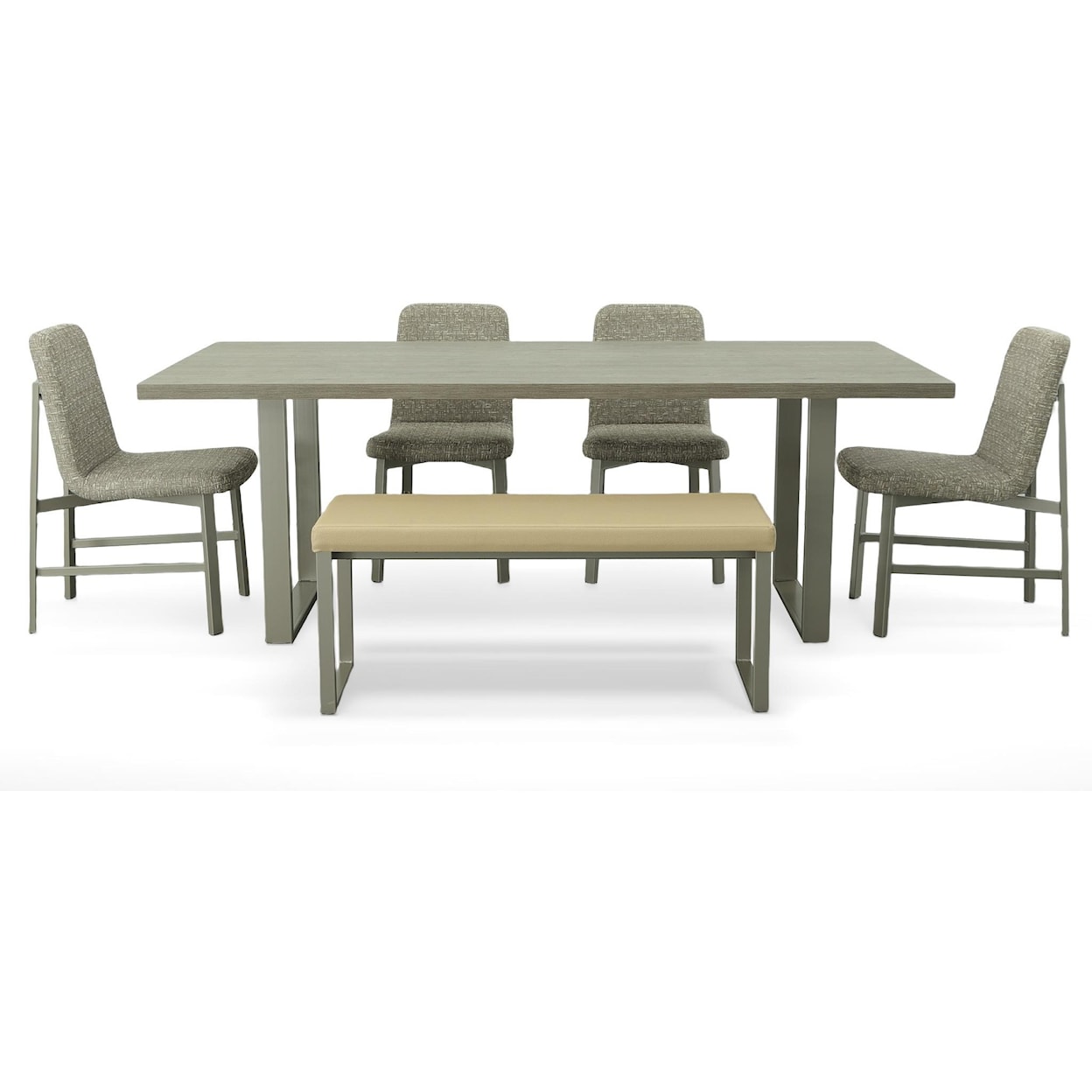 Amisco Industrial 6 PC Dining Group