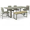 Amisco Industrial 6 PC Dining Group