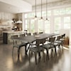 Amisco Industrial Southcross Dining Table Set