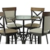 Amisco Industrial Counter Height Dining Set