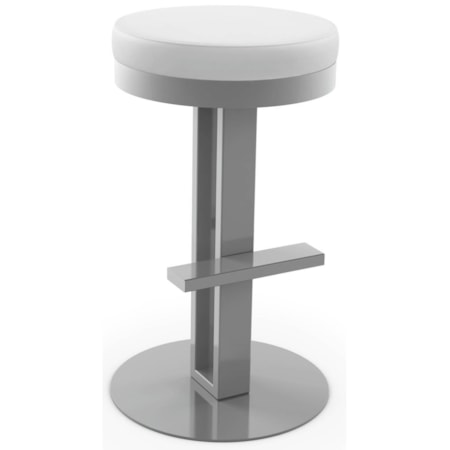 Upholstered Counter Height Swivel Stool